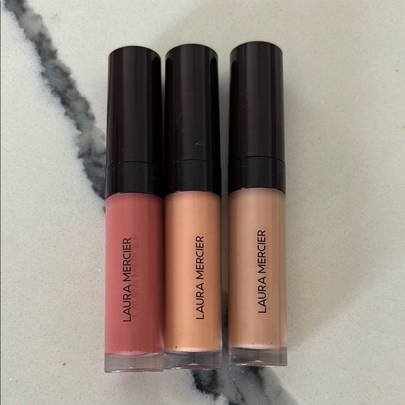 3 x Laura Mercier Lip Glace Lip Gloss Set - Picture 1 of 2